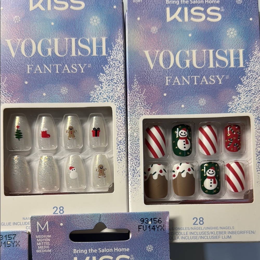 5 sets KISS Vogueish Fantasy Nail Set Collection - Picture 4 of 5